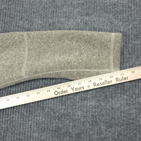 North Face Knit Jacket Mens L Brown Full Zip Sweater Outdoors Hiking Gorpcore - Picture 11 of 14